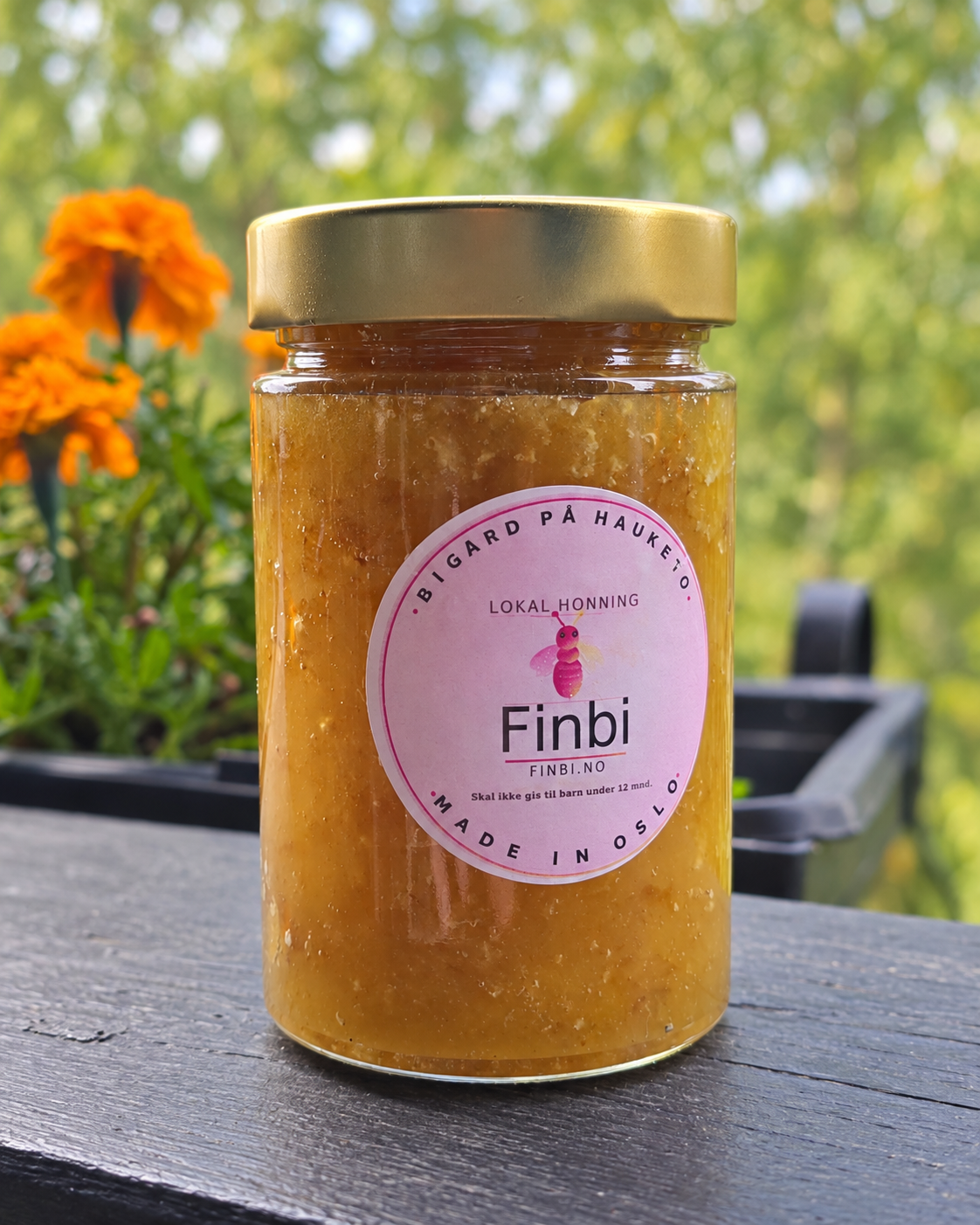 FInbi Honey+ - Ekte honning rett fra tavlen med pollen, myk voks og mange proteiner og ingredienser